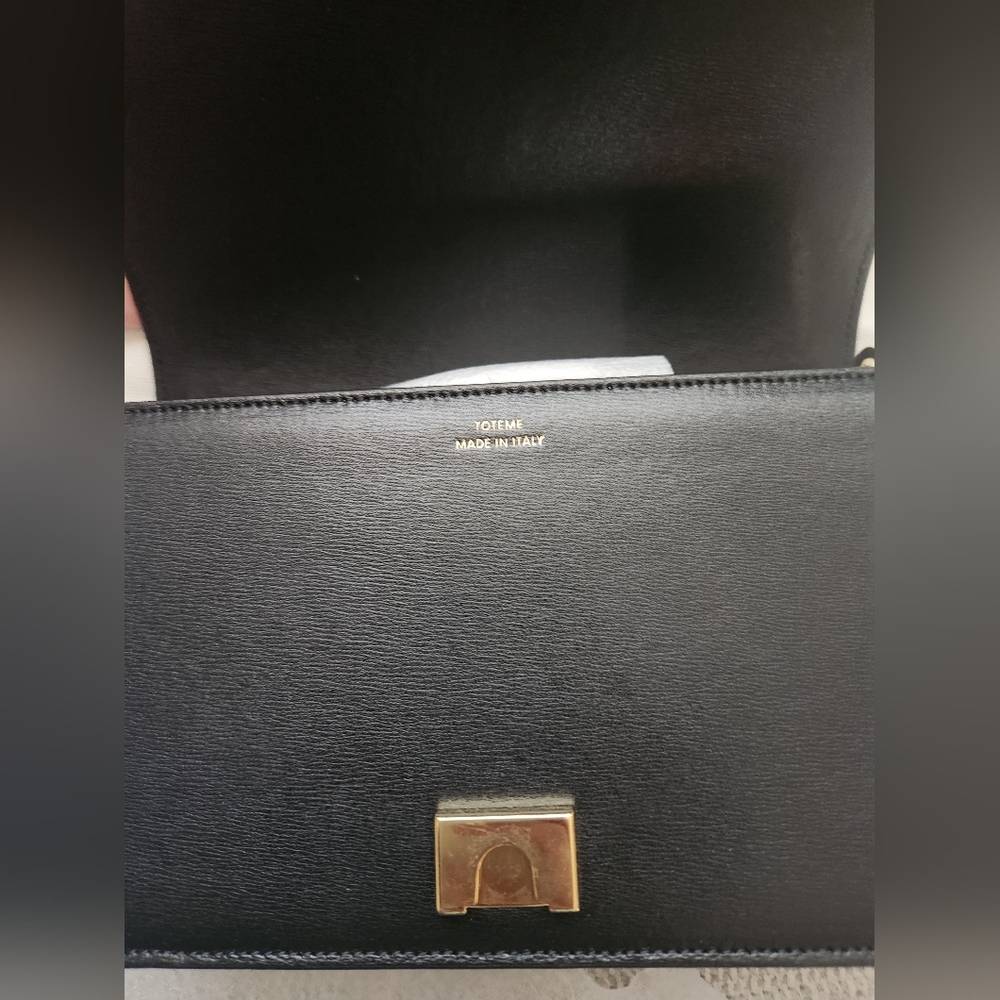 Toteme Mini T-Flap Leather Bag - Picture 12 of 13